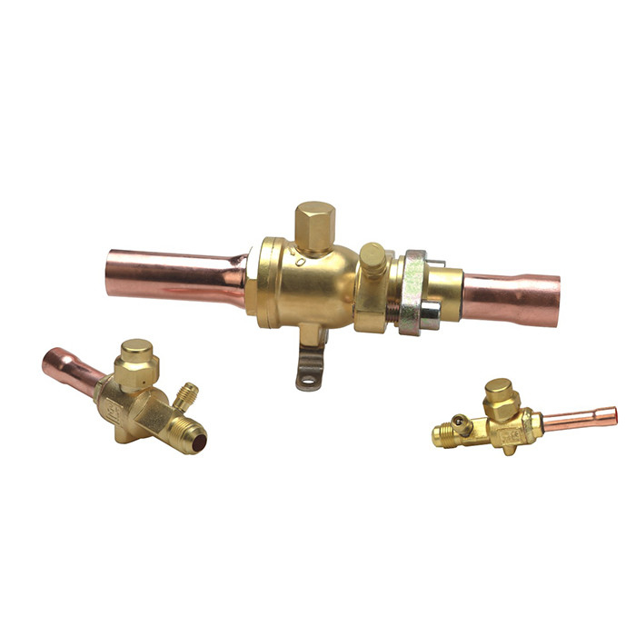 DN4-DN100 রেফ্রিজারেশন বল ভালভ / 0-4.5 এমপিএ চাপের জন্য বল ভালভ -40°C+150°C