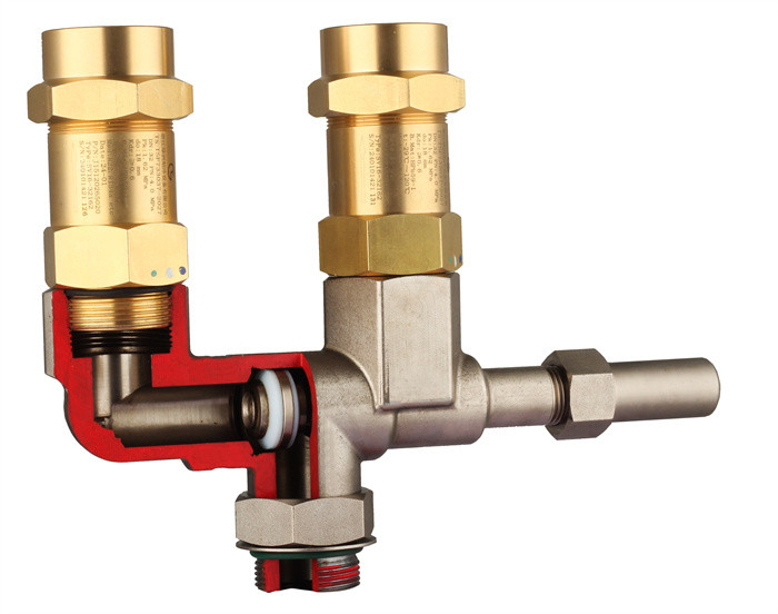 DN4-DN40 সহজ ইনস্টলেশন 0.3 ~ 5.0MPa সিএফসি এইচসিএফসি এইচএফসি জন্য রেফ্রিজার্যান্ট নিরাপত্তা ভালভ আসন